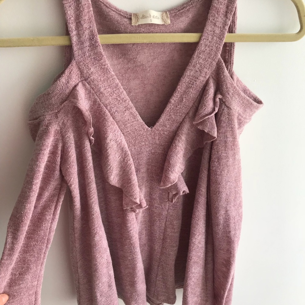 Pink/Purple colored blouse WORN ONCE